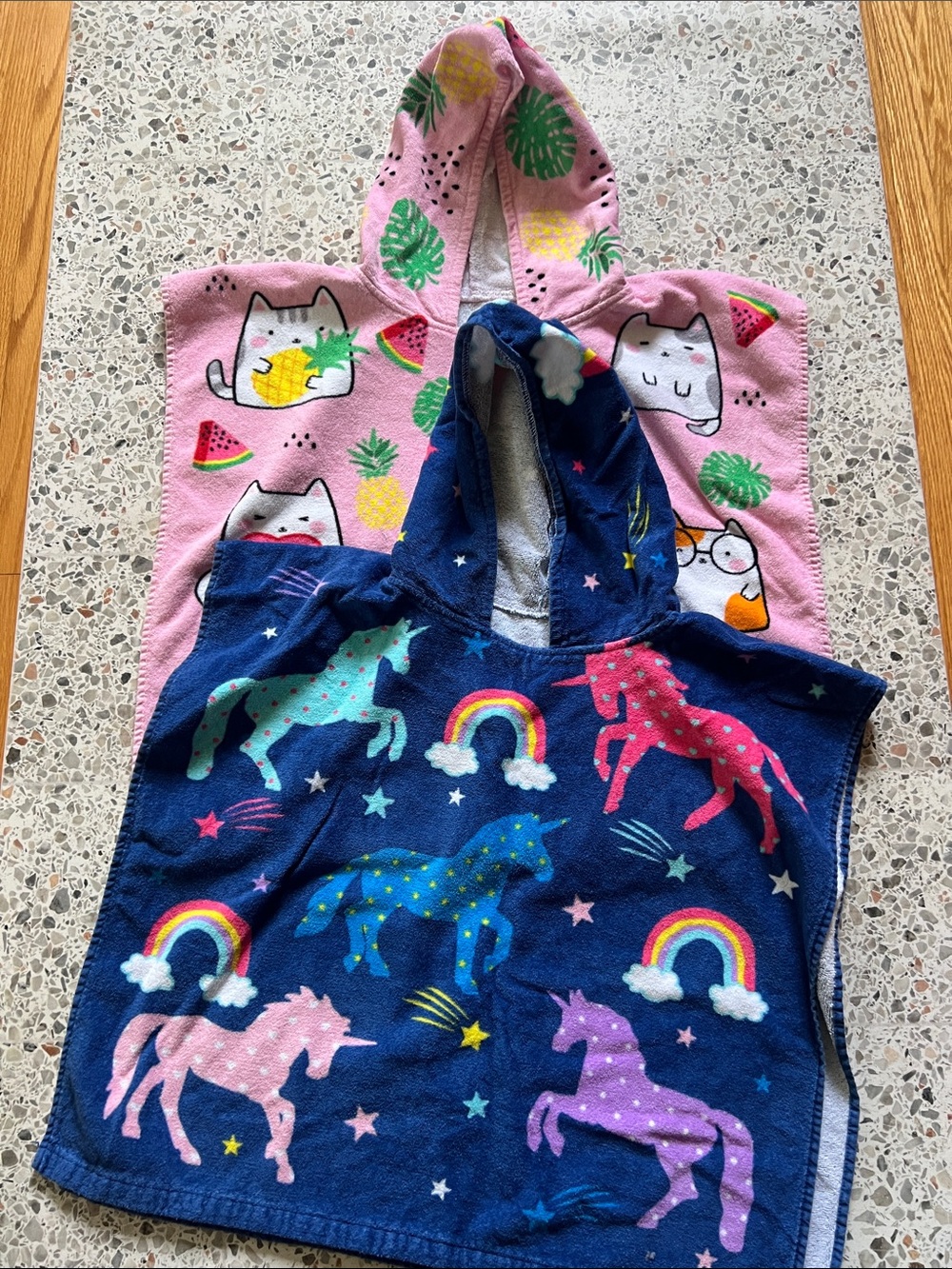 Kids Towel Ponchos
